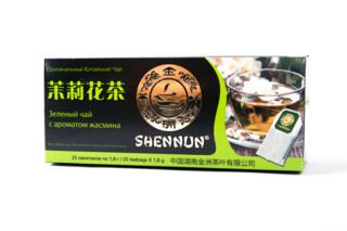 Shennun Зеленый чай с ароматом жасмина 1.8гх25