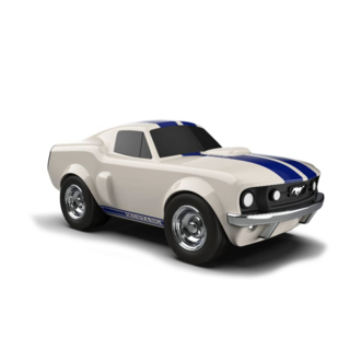 Игрушечная гоночная машинка Baghera Ford Mustang, молочная