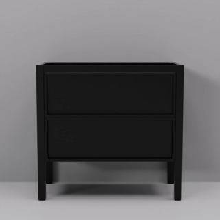 Тумба под раковину напольная Elisa 90 Черный дуб  AES09F78S000