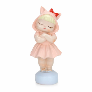 0285 FISSMAN Статуэтка "Девушка-кошка " 10х10х23см ( полирезин)