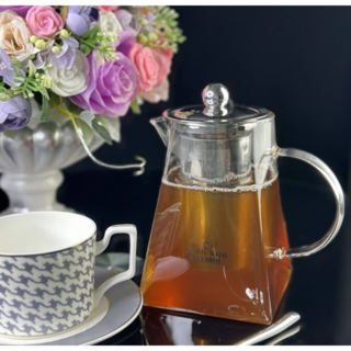 Чайник заварочный Lenardi 950мл, стекло, в подарочной упаковке, арт.  139-041