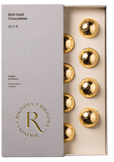 Конфеты «Золотое солнце» Ekhi Gold серии Sunset Rikisima (футляр 8 шт)