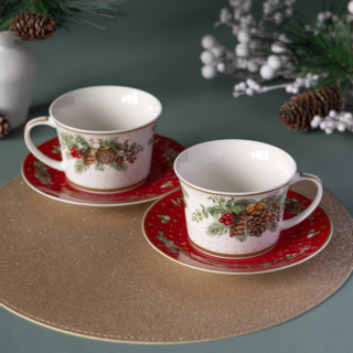 ЧАЙНЫЙ НАБОР LEFARD "CELEBRATION" НА 2 ПЕР. 4 ПР. 250 МЛ