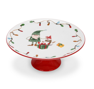 0385 FISSMAN Подставка для торта 27см (доломит)