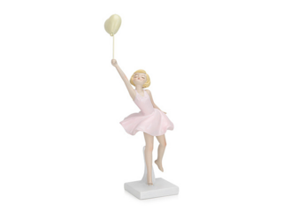 0272 FISSMAN Статуэтка "Девочка с воздушным шариком" 9,5х6,5х23,5см ( полирезин)