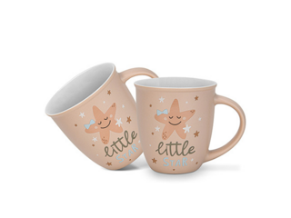 3720 FISSMAN Набор из 2-х кружек 380 мл LITTLE STAR (фарфор)