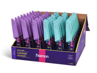 7015 FISSMAN Нож Овощной 10см в чехле (промо)