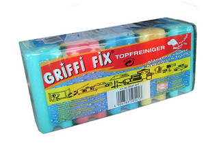 Губки для посуды Siral с вырезом, 5 шт