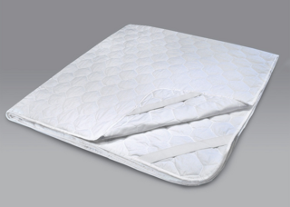 Наматрацник с резинкой по углам Kariguz Basic "Легкий уход/Шарм" всесезонный, 150 г/м2, 180х200 см