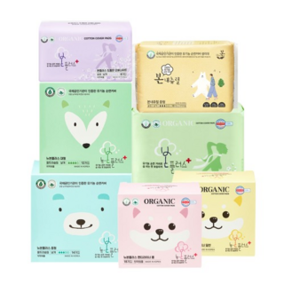 090480 Organic NEW BON PLUS Ежедневные ультратонкие прокладки стандартного размера 155 мм (20 шт) 1/64