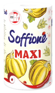 Полотенца Soffione Maxi 2сл., 1 рулон
