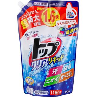 Жидкое средство для стирки Lion Топ - Сила ферментов, мягкая упаковка, 1160 гр