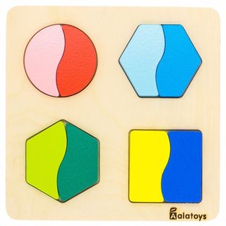 Пазлы Дроби, развивающая игрушка для детей, арт. ДР1801