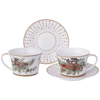 ЧАЙНЫЙ НАБОР LEFARD "CELEBRATION" НА 2 ПЕР. 4 ПР. 250 МЛ