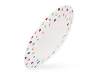 3983 FISSMAN Тарелка AQUARELLE 27см (костяной фарфор)