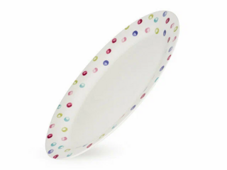 3987 FISSMAN Блюдо AQUARELLE овальное 32х22см (костяной фарфор)