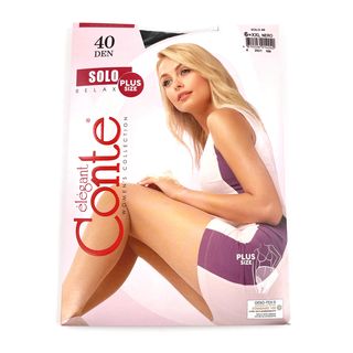 Conte Solo 40D цвет:nero;разм.6 (XXL)