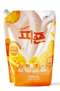 880261 "Pigeon" Концентрированный кондиционер для белья с ароматом желтой мимозы (м/у) 2100 мл 1/8