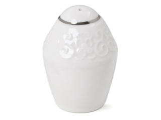 3878 FISSMAN Солонка MADRID 5x5х7,4см, цвет белый (фарфор)