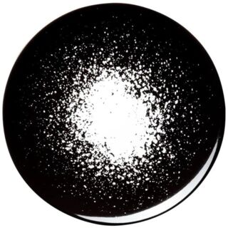 ARTY CREATION - Тарелка обеденная 29 см черная, фарфор