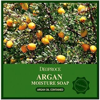 033521 "DEOPROCE" Косметическое мыло с аргановым маслом 100 г 1/100