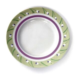 Тарелка мелкая форма Гладкая рисунок Весенний бриз, 180 мм, Императорский фарфоровый завод