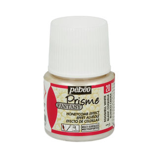 Краска "PEBEO" Fantasy Prisme с фактурным эффектом, белая ракушка, 45 мл