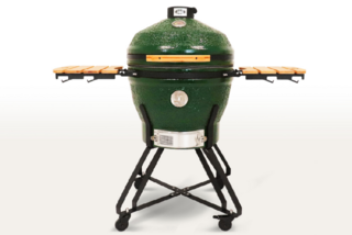 Керамический гриль-барбекю 24 дюйма CFG, START GRILL PRO, зеленый