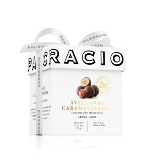 Mini Luxury Box Конфеты Pancracio из цельного карамелизированного фундука с молочным шоколадом (Caramelized hazelnuts covered with chocolate) 70г