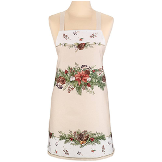 Фартук для кухни Celebration, бежевый, твил, 100% хлопок