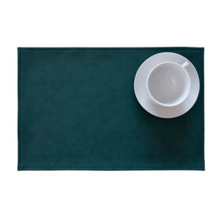 MON015513 Jungle green подстановочная салфетка из экокожи прямоугольная 45х30см