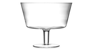 Ваза для фруктов на ножке Krosno Авангард 24 см, h20,5 см, стекло, п/к