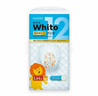 587707 "Whito" Детские подгузники-трусики (для девочек и мальчиков) 44 шт., 9-14 кг (L) 12 часов 1/3