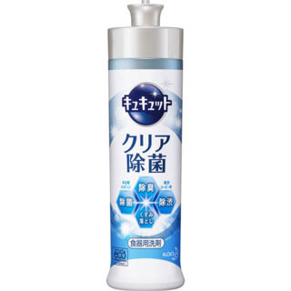 Дезинфицирующее средство для мытья посуды KAO CuCute Clear Sterilization, с лимонной кислотой и ароматом грейпфрута, 240 мл