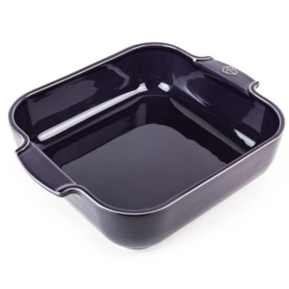 Peugeot EGGPLANT - Квадратная форма для запекания  28см h=6,5см V=2,7л (внутр. размер 22,5см)