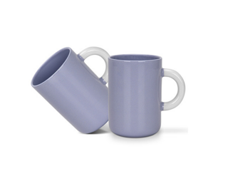 3749 FISSMAN Набор из 2-х кружек 540 мл LILAC (фарфор)