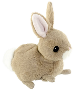 Заяц "Hera", 15 см (коричневый)