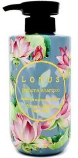 282171 "Jigott" Lotus Perfume Shampoo  Парфюмированный шампунь для волос Лотос 500 мл  1/25