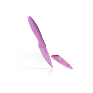 2550 FISSMAN Нож Овощной CARAMELLA 10см в чехле (нерж. сталь)