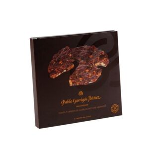 Миндальный туррон с кунжутом (круглый) Pablo Garrigos Ibanez / Almond Brittle Torta with sesame Delicatessen, уп. 300 гр.