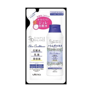 335714 "UTENA" "Simple Balance" Увлажняющий лосьон для лица 3 в 1 с экстрактом семян коикса (м/у), 200мл 1/36