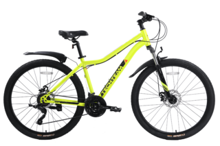 Велосипед горный Delta 27,5"х19" жёлтый (сталь)