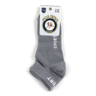 Мужские носки «VALENS»размер 43-46, короткие, серые