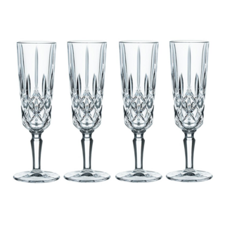 NOBLESSE - Набор бокалов 4 шт. для шампанского 155мл h=204мм d=69мм