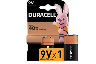 Батарейка Duracell 6LR61/MN1604 9V
