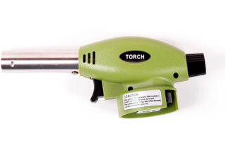 Горелка газовая с пьезоподжигом S-007 FUGU GREEN  HAKIS