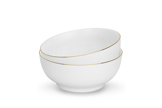 3657 FISSMAN Набор из 2 мисок FLOREE 16см /720мл (фарфор)