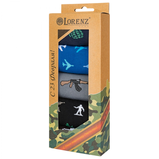 Набор детских носков (5 пар) размер 22-24