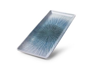 3964 FISSMAN Блюдо NAPOLI 35x15 см, цвет зеленый (фарфор)