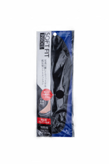 015949 "FUDO KAGAKU" "Soft Fit" Мягкие анатомические стельки с антибактериальным эффектом для спортивной обуви (черные) 25-28 см., 1/240